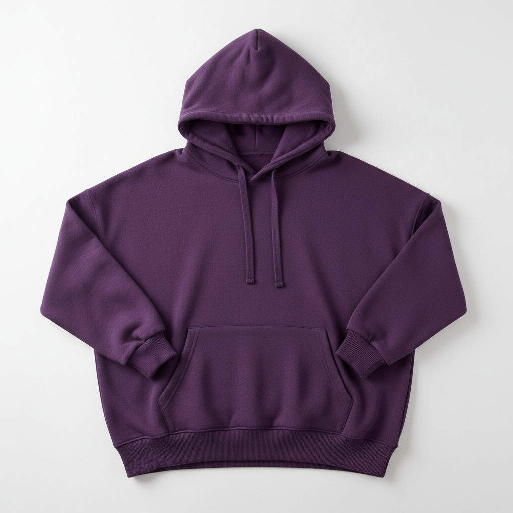 Hoodie in Purple