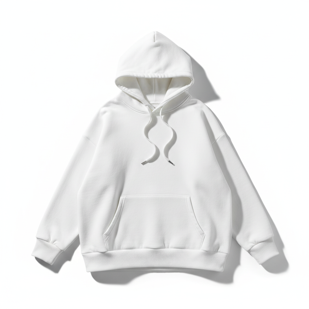 Hoodie in White