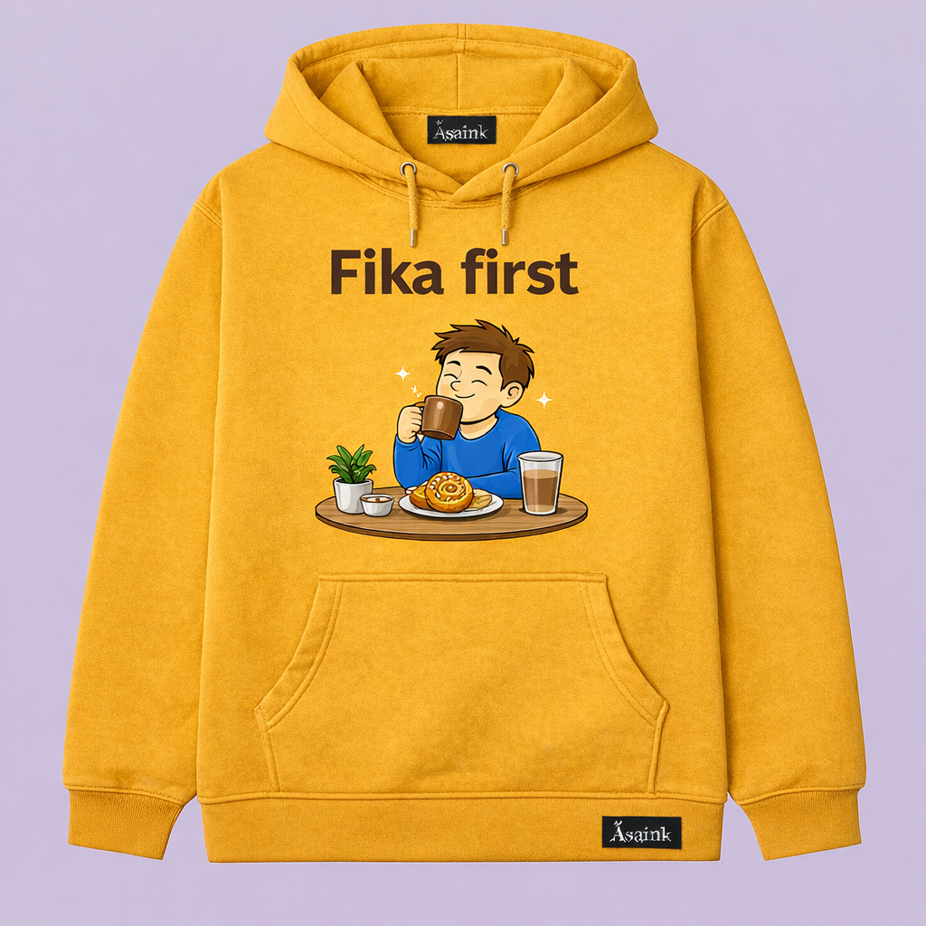 Utan Kaffe, Ingen Hjärna – Coffee Lover Hoodie